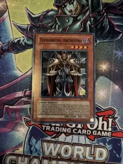 (Ey) Terrorking Archfiend - DCR-072 - Dark Crisis - Unlimited Super VLP - Image 1