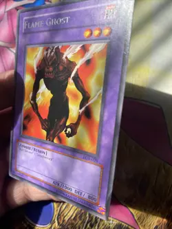 (AA) Yugioh! Flame Ghost - LOB-029 - Rare - Unlimited Edition LP - Image 4