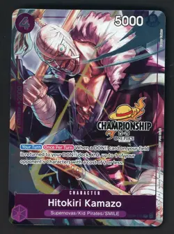 One Piece National Championship 25-26 Celebration Hitokiri Kamazo OP06-076 - Image 1
