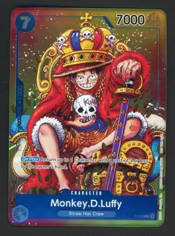 2024 One Piece EN Convention Exclusive Foil #043 Monkey D. Luffy - Image 1