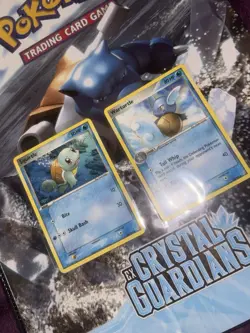 Squirtle 63/100 Wartortle 42/100 EX Crystal Guardians Pokemon Card English - Image 4