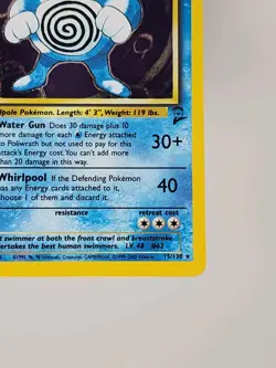 Poliwrath Pokemon Card Holographic Base Set 2 Near Mint Condition 15/130 - Image 5