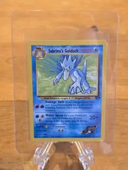 SABRINA'S GOLDUCK 030/132 Gym Challenge Pokemon Card Rare WOTC NM - Image 1