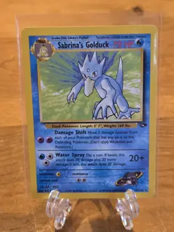SABRINA'S GOLDUCK 030/132 Gym Challenge Pokemon Card Rare WOTC NM - Image 3