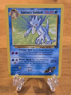 SABRINA'S GOLDUCK 030/132 Gym Challenge Pokemon Card Rare WOTC NM - Image 5