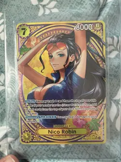 ONE PIECE Card Game Nico Robin EB03-055 SP Parallel Heroines English 2026 - Image 3
