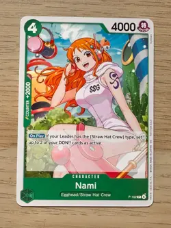 Nami (Store Tournament 2025 Vol. 4) P-102 One Piece Promotion Cards Regular - Image 1