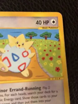 Pokemon Togepi Card 114/147 Regular/Non-Holo Aquapolis - Image 3