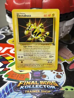 Electabuzz #2 WB Kids Stamped Black Star Promo Vintage WotC Pokemon TCG Card - Image 1