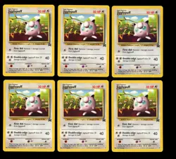 2000 WOTC POKEMON MOVIE JIGGLYPUFF #7 BLACK STAR PROMO LOT OF 25 CARDS UNPLAYED - Image 2