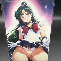 Setsuna Meiou Sailor Pluto Anime Waifu Card Doujin ACG Goddess Holo - Image 2