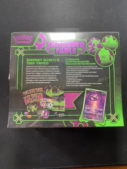 Shrouded Fable Pokemon Center ETB Exclusive Factory Sealed Elite Trainer Box - Image 2