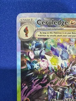 Pokemon Ceruledge EX 147/131 Prismatic Evolutions Special Illustration Rare Holo - Image 2
