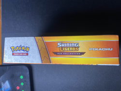 Shining Legends Pikachu Pin Collection Pokemon TCG 2017 Factory Sealed - Image 4