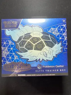Scarlet & Violet Stellar Crown Pokemon Center ETB Exclusive Factory Sealed - Image 1