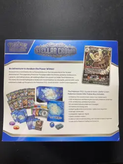 Scarlet & Violet Stellar Crown Pokemon Center ETB Exclusive Factory Sealed - Image 2