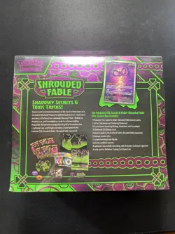 Shrouded Fable ETB Exclusive Factory Sealed Elite Trainer Box Pokemon TCG - Image 2