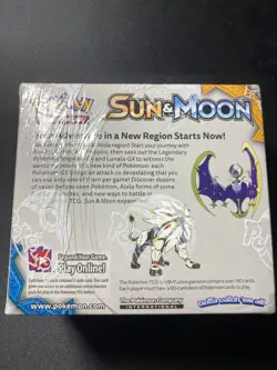 Pokemon Sun and Moon Base Set Booster Box Factory Sealed - Image 2