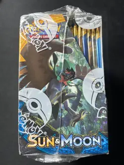 Pokemon Sun and Moon Base Set Booster Box Factory Sealed - Image 5