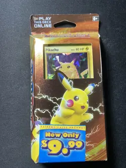2016 Pokemon XY Evolutions Cracked Ice Pikachu Power Theme Deck TCG New Sealed - Image 1