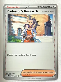 Professor’s Research 155/159 Common Journey Together Pokemon TCG - Near Mint NM - Image 1