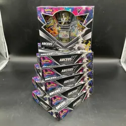 Lot of (6) Pokemon TCG Arceus V Figure Collection - Image 1