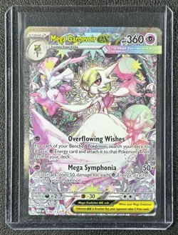 MEGA GARDEVOIR EX 2025 POKEMON EVOLUTION #178/132 SPECIAL ILLUSTRATION RARE A - Image 1