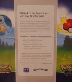 Pokemon Go Charmander, Squirtle, Bulbasaur TCG Pin Collection Box - Image 2