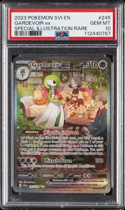 2023 POKEMON SVI EN-SCARLET & VIOLET #245 GARDEVOIR EX PSA 10 - Image 1