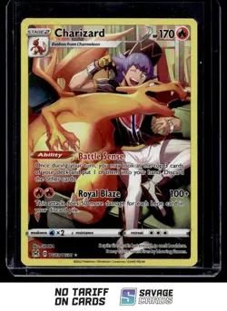 2022 Pokemon SWSH Lost Origin Trainer Gallery Charizard #TG03/TG30 - Image 1