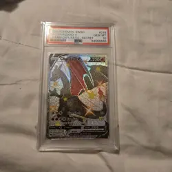 Pokemon TCG Shiny Charizard V Champions Path 079/073 Secret Rare PSA 10 GEM MINT - Image 1