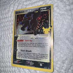 Pokemon TCG Umbreon Gold Star 17/17 Celebrations 25th Classic Collection Mintyyy - Image 2