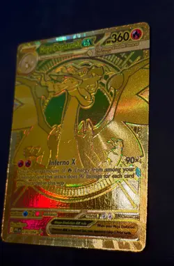 Pokemon Mega Charizard X ex #130/094 Phantasmal Flames NEAR MINT - Image 4