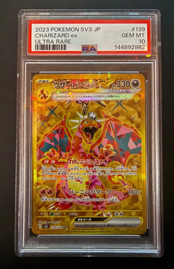 PSA 10 GEM MINT Charizard EX Ruler Of The Black Flame Japanese Pokemon 139/108 - Image 1
