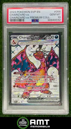 Charizard ex PSA 10 2023 Pokemon SV Black Star Promos SVP English Premium #56 32 - Image 1