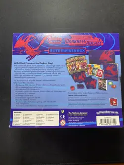 Pokemon Sword & Shield Darkness Ablaze Elite Trainer Box ETB Factory Sealed - Image 2