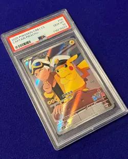 PSA 10 Captain Pikachu #9 Simplified Chinese Gem Pack Vol 1 2025 GEM MINT - Image 2