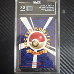 TAG 5.5 Blastoise 1996 Pokemon JPN Base Set Holo - Image 2