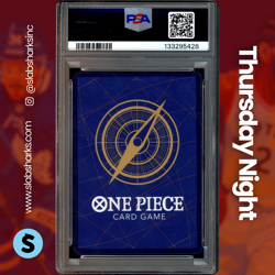 2023 ONE PIECE EN 1ST ANNIVERSARY TOURNAMENT WINNER #P-041 MONKEY D LUFFY PSA 10 - Image 2