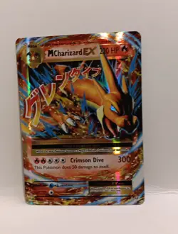 Pokemon Mega M Charizard EX Ultra Rare TCG Card 13/108 Holo 2016 NM Fast Shippin - Image 2