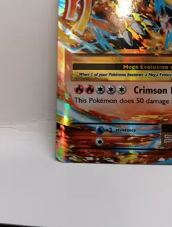 Pokemon Mega M Charizard EX Ultra Rare TCG Card 13/108 Holo 2016 NM Fast Shippin - Image 4