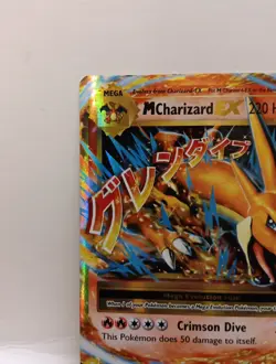 Pokemon Mega M Charizard EX Ultra Rare TCG Card 13/108 Holo 2016 NM Fast Shippin - Image 5
