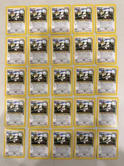 2000 WOTC POKEMON LEAGUE SMEARGLE #32 BLACK STAR PROMO LOT OF 25 CARDS UNPLAYED - Image 1