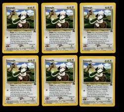2000 WOTC POKEMON LEAGUE SMEARGLE #32 BLACK STAR PROMO LOT OF 25 CARDS UNPLAYED - Image 4