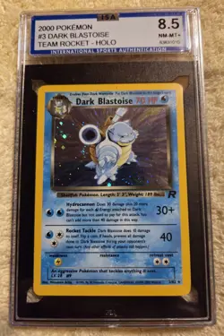 #3 Dark Blastoise Team Rocket-Holo 2000 Pokemon Card - Image 1