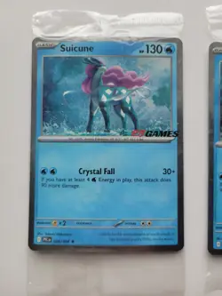 X4 Suicune 026/094 EB Games Stamped Promo Holo Phantasmal Pokemon Card - SEALED - Image 3