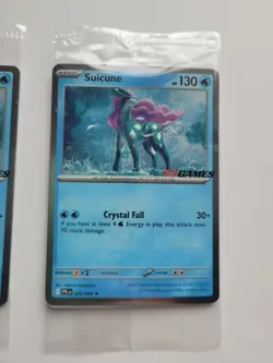 X4 Suicune 026/094 EB Games Stamped Promo Holo Phantasmal Pokemon Card - SEALED - Image 4