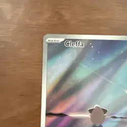 Pokemon Cleffa Illustration Rare Holo SV03 Obsidian Flames 202/197 English Card - Image 4