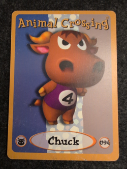 Nintendo Animal Crossing - Chuck 094 - e-Reader Game Card Vintage 2002 - Image 1