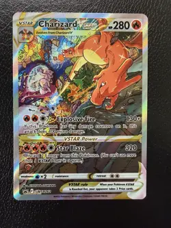 Charizard VSTAR SWSH262 SWSH: Sword & Shield Promo Cards Holo NM - Image 1